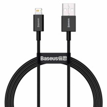 Дата кабель Baseus Superior Series Fast Charging Lightning Cable 2.4A (1m) (CALYS-A) – Чорний