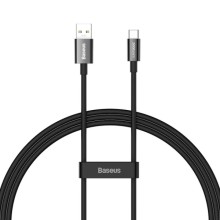 Дата кабель Baseus Superior Series (SUPERVOOC) Fast Charging USB to Type-C 65W 1m (CAYS00090) – Black