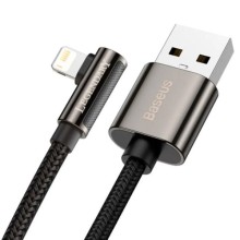 Дата кабель Baseus Legend Series Elbow USB to Lightning 2.4A (1m) (CALCS-01) – Black