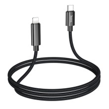 Дата кабель Hoco U125 Benefit 27W Type-C to Lightning (1.2m) – Black