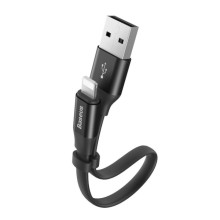 Дата кабель Baseus Nimble Portable USB to Lightning (23см) (CALMBJ-B01) – Черный