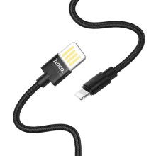 Дата кабель Hoco U55 Outstanding Lightning Cable (1.2m) – Черный