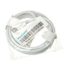 Дата кабель Foxconn для Apple iPhone USB to Lightning (AAA grade) (1m) (тех.пак) – Білий