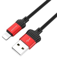 Дата кабель Borofone BX28 Dignity USB to Lightning (1m) – Красный