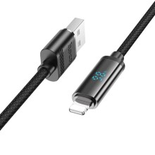 Дата кабель Hoco U127 Power USB to Lightning (1.2m) (Черный)