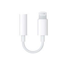 Адаптер для Apple Lightning to 3.5mm Headphone Jack (ААА) – Білий