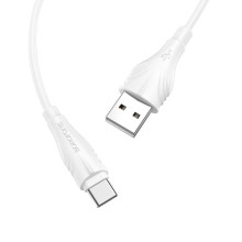 Дата кабель Borofone BX18 Optimal USB to Type-C (2m) – Білий