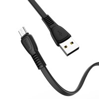 Дата кабель Hoco X40 Noah USB to MicroUSB (1m) – Чорний
