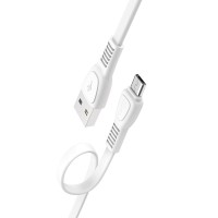 Дата кабель Hoco X40 Noah USB to MicroUSB (1m) – Білий