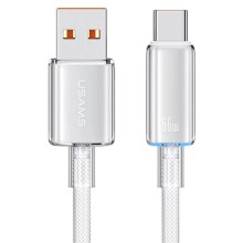 Дата кабель USAMS US-SJ658 USB to Type-C 6A Cloud Series (1.2m) – undefined