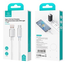 Дата кабель USAMS US-SJ658 USB to Type-C 6A Cloud Series (1.2m) – undefined