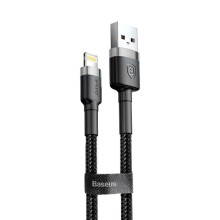 Дата кабель Baseus Cafule Lightning Cable 1.5A (2m) (CALKLF-C) (Сірий)