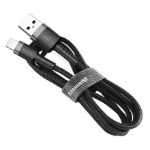 Дата кабель Baseus Cafule Lightning Cable 1.5A (2m) (CALKLF-C) – Сірий