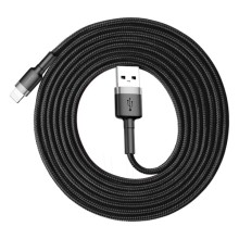 Дата кабель Baseus Cafule Lightning Cable 1.5A (2m) (CALKLF-C) – Сірий