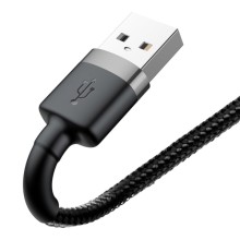 Дата кабель Baseus Cafule Lightning Cable 1.5A (2m) (CALKLF-C) – Сірий