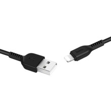 Дата кабель Hoco X13 USB to Lightning (1m) – Чорний