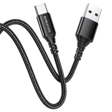 Дата кабель Borofone BX54 Ultra bright USB to Type-C (1m) – Чорний