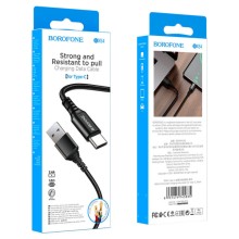 Дата кабель Borofone BX54 Ultra bright USB to Type-C (1m) – Чорний