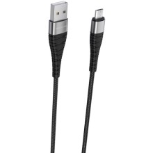 Дата кабель Borofone BX32 Munificent USB to MicroUSB (1m) – Black