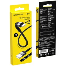 Дата кабель Borofone BX34 Advantage USB to Lightning (1m) – Черный