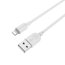 Дата кабель Borofone BX14 USB to Lightning (3m) – Білий