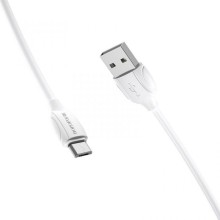 Дата кабель Borofone BX19 USB to MicroUSB (1m) – Белый