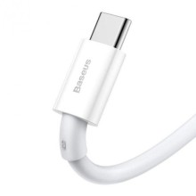 Дата кабель Baseus Superior Series Fast Charging USB to Type-C PD 66W (1m) (CATYS) – Білий