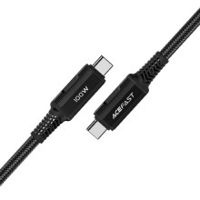 Дата кабель Acefast C4-03 USB-C to USB-C 100W aluminum alloy (2m) – Black