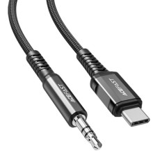 Перехідник Acefast C1-08 USB-C to 3.5mm aluminum alloy – Black