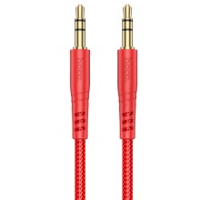 Аудіо кабель Aux Hoco UPA24 Smooth (1m) (Red)