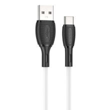 Дата кабель Borofone BX86 Advantage USB to Type-C (1m) (White)