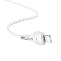 Дата кабель Hoco X37 "Cool power” Lightning (1m) – Белый