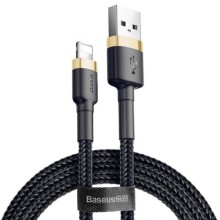 Дата кабель Baseus Cafule Lightning Cable 2.4A (1m) (CALKLF-B) (Золотой)