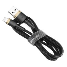 Дата кабель Baseus Cafule Lightning Cable 2.4A (1m) (CALKLF-B) – Золотой