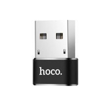 Переходник Hoco UA6 OTG USB to Type-C – Черный