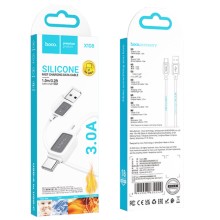 Дата кабель Hoco X108 Benefit USB to Type-C 3A (1m) – Белый