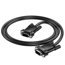 Дата кабель Hoco US11 VGA male to VGA male HD (1m) – Black