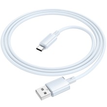 Дата кабель Borofone BX112 Lemon USB to Type-C 3.0A (1m) – Голубой