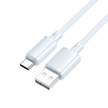 Дата кабель Borofone BX112 Lemon USB to Type-C 3.0A (1m) – Голубой