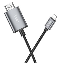 Переходник Hoco UA27 HD Lightning to HDTV (2m) – Серый