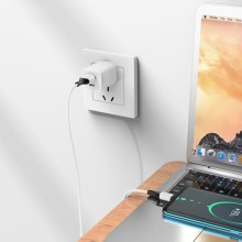 Дата кабель Borofone BX79 USB to Type-C (1m) – Белый