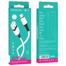 Дата кабель Borofone BX79 USB to Type-C (1m) – Білий