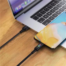 Дата кабель Acefast C7-04 USB-A to USB-C zinc alloy (1.2m) – Черный