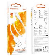 Дата кабель Borofone BX80 Succeed Type-C to Lightning 20W (1m) – Білий