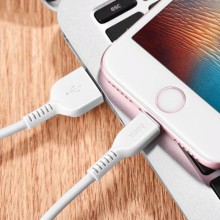 Дата кабель Hoco X20 Flash Lightning Cable (1m) – Белый