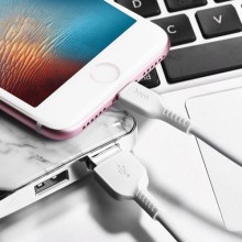 Дата кабель Hoco X20 Flash Lightning Cable (1m) – Белый