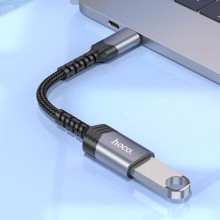 Переходник Hoco UA24 Type-C male to USB female 3.0 – Серый