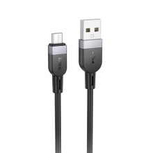 Дата кабель Hoco X109 Energy silicone USB to MicroUSB (2m) – Чорний