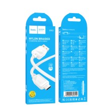 Дата кабель Hoco X113 Beneficio USB to MicroUSB (1m) – Белый
