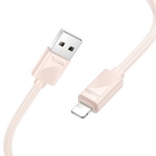 Дата кабель Hoco X114 Energy USB to Lightning 2.4A (1m) – Розовый